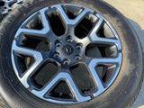 20" Dodge Ram 1500 OEM 94059 Laramie wheels rims 68583860AA 2024 2025 2026 Texas Truck Tire
