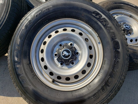 16" Ford Bronco steel wheels rims tires 10226 Ranger 2022 2023 2024 2025 Texas Truck Tire