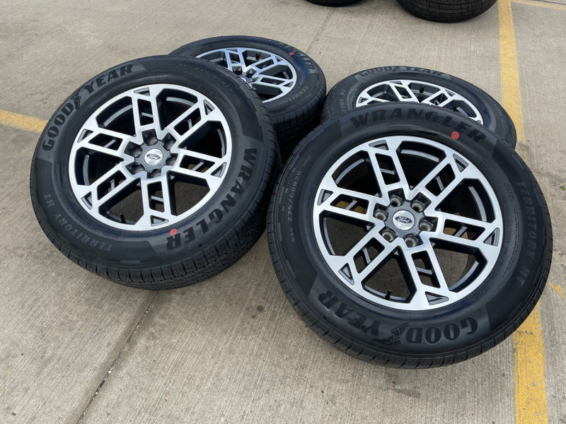 20" Ford F-150 LARIAT Limited OEM 94219 rims wheels Expedition GOODYEAR NEW Texas Truck Tire