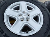 17" Jeep Gladiator OEM wheels rims 9235 Wrangler 2024 2025 2026 NEXEN Texas Truck Tire