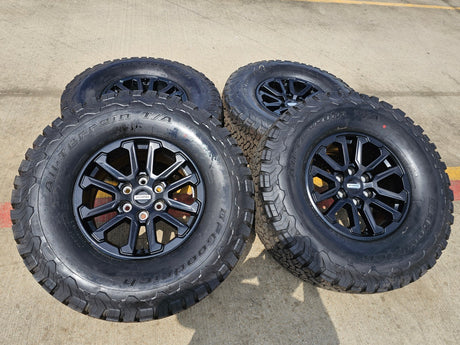 17" Ford F-150 Raptor OEM 10611 rims wheels Bronco 2025 2026 2027 BFG 35" NEW Texas Truck Tire