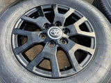 17" Toyota Tacoma 4Runner TRD Black OEM 94254 10637 wheels rims 2025 2026 NEW Texas Truck Tire