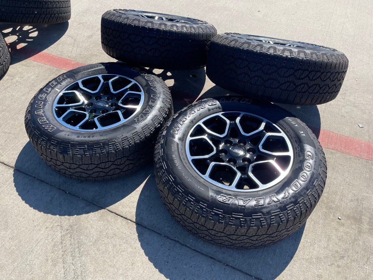 18" Ford F-150 OEM rims wheels 95049 10340 Expedition 2022 2023 2024 2025 Texas Truck Tire