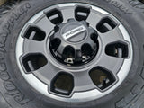 18" Ford F-250 F-350 OEM TREMOR rims wheels 10482 tires NITRO 35" Texas Truck Tire