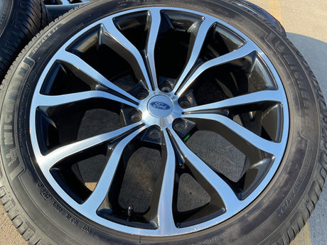 22" Ford F-150 LIMITED OEM replica rims wheels 10145 Expedition MICHELIN Texas Truck Tire