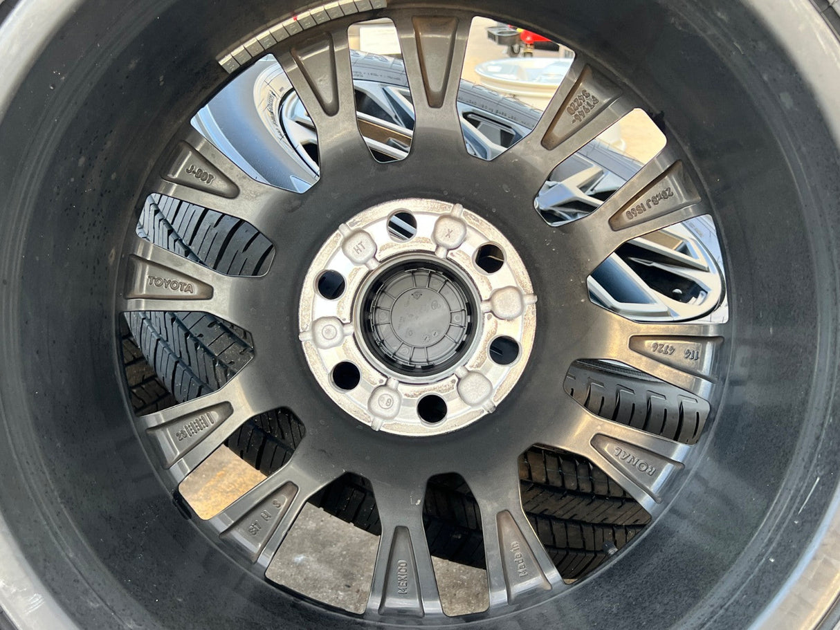 20" Toyota Tundra TRD OEM wheels rims TSS 75276 95295 Sequoia 2024 2025 2026 NEW Texas Truck Tire