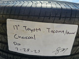 17" Toyota 4Runner Tacoma TRD OEM 94254 10637 wheels rims 2024 2025 2026 NEW Texas Truck Tire
