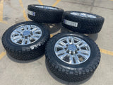 20" GMC Sierra Denali 2500 3500 OEM 5957 wheels rims 2024 2025 NEW BFG KO2 Texas Truck Tire