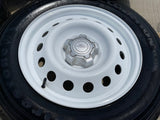 17" Ford Maverick Bronco Sport WHITE rims wheels 10415 OEM NEW Texas Truck Tire