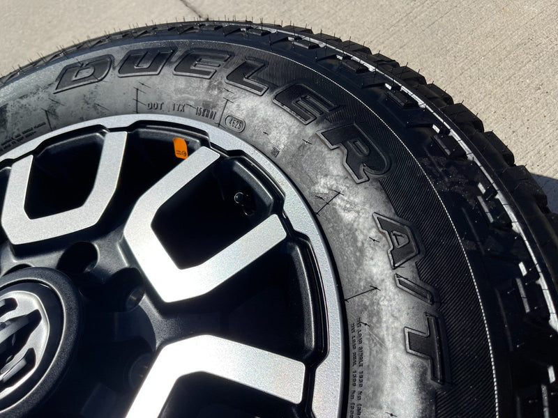 18" Ram 2500 3500 LARAMIE OEM wheels rims 2694 tires BRIDGESTONE A/T NEW 2026 Texas Truck Tire
