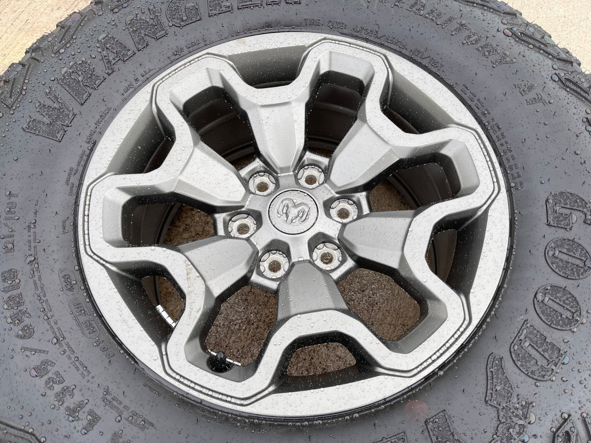 18" Dodge Ram 1500 TRX RHO Gray OEM 66002 wheel rim TERRITORY A/T 35" Texas Truck Tire