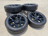 22" Dodge Ram 1500 OEM LIMITED Laramie wheels rims black 2725 2684 PIRELLI Texas Truck Tire