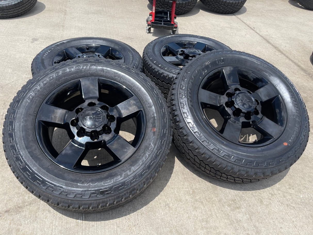 20" Chevy Silverado ZR2 GMC Sierra AT4X 2500 OEM 5771 5801 5826 wheels rims NEW Texas Truck Tire
