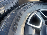 20" Ford F-250 F-350 OEM Lariat Platinum wheels rims 10486 tires 2025 2026 NEW Texas Truck Tire