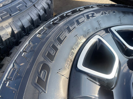 20" Ford F-250 F-350 OEM Lariat Platinum wheels rims 10486 tires 2025 2026 NEW Texas Truck Tire