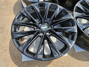 24" Cadillac Escalade V OEM ONYX wheel rim 2022 2023 2024 2025 2026 Texas Truck Tire