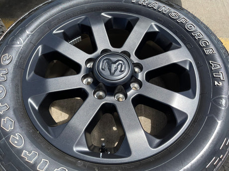 20" Dodge Ram 2500 3500 LARAMIE OEM 2700 wheels rims 2023 2024 2025 2026 NEW Texas Truck Tire