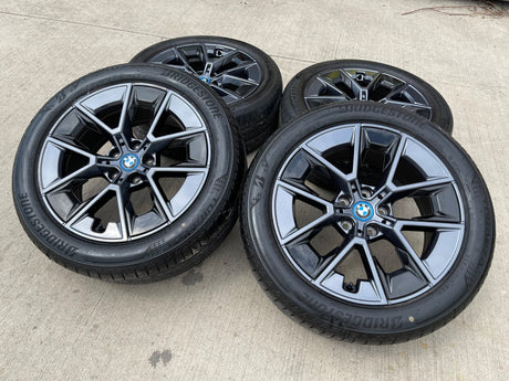 18" BMW OEM 4 5 Series wheels rims 86629 86630 i4 i5 2023 2024 2025 2026 2027 Texas Truck Tire