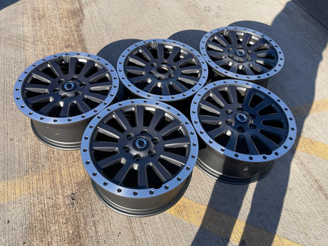 (5) 18" INEOS Grenadier OEM wheels rims beadlock 2023 2024 2025 2026 NEW Texas Truck Tire