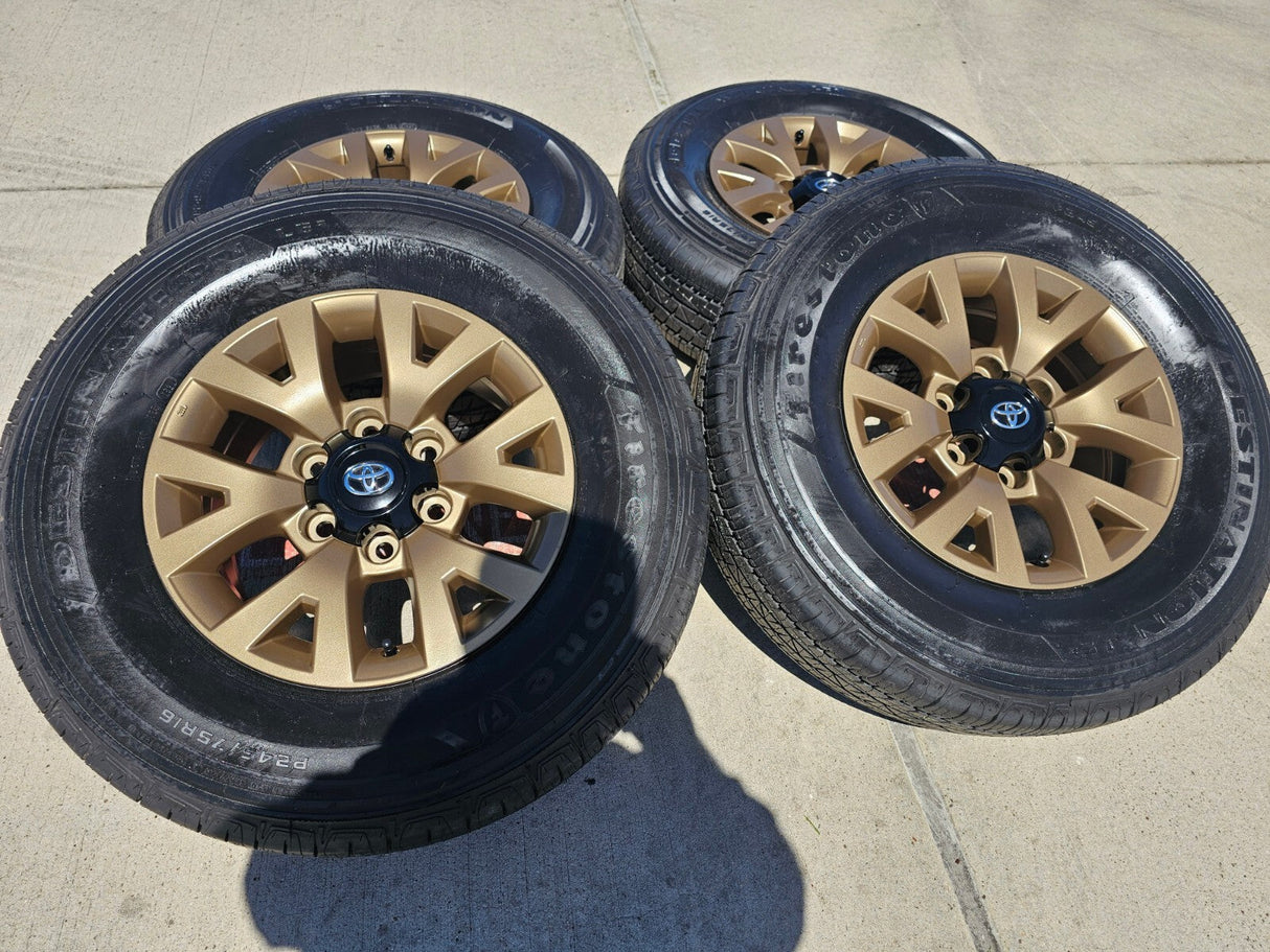 16" Toyota Tacoma TRD bronze wheels rims 75190 4Runner FJ Cruiser NEW Texas Truck Tire