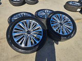 22" Infiniti QX80 QX56 Nissan Titan Armada OEM 94236 wheels rims 2025 2026 NEW Texas Truck Tire