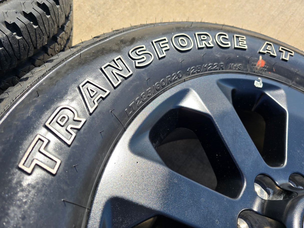20" Dodge Ram 2500 3500 LARAMIE OEM 2700 wheels rims 2023 2024 2025 2026 NEW Texas Truck Tire