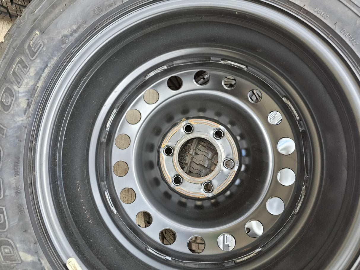 (4) 18" INEOS Grenadier OEM wheels rims tires STEEL 2023 2024 2025 2026 2027 NEW Texas Truck Tire