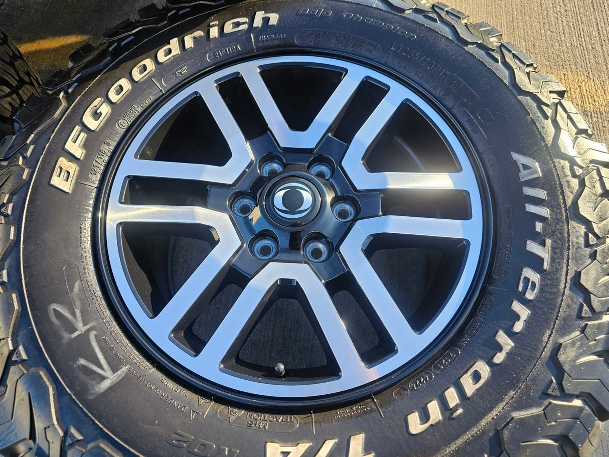 17" INEOS Grenadier OEM black wheels rims 8775 tires 2023 2024 2025 2026 NEW BFG Texas Truck Tire