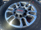 18" GMC Sierra AT4X Chevy Silverado 2500 3500 OEM 5949 wheels rims FALKEN NEW Texas Truck Tire