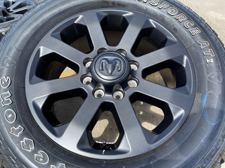 20" Dodge Ram 2500 3500 LARAMIE OEM 2700 wheels rims 2023 2024 2025 2026 NEW Texas Truck Tire