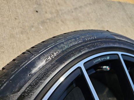 22" Audi RSQ7 OEM wheel rim SQ7 Q7 SQ8 Q8 RSQ8 59065 2021 2022 2023 2024 2025 Texas Truck Tire
