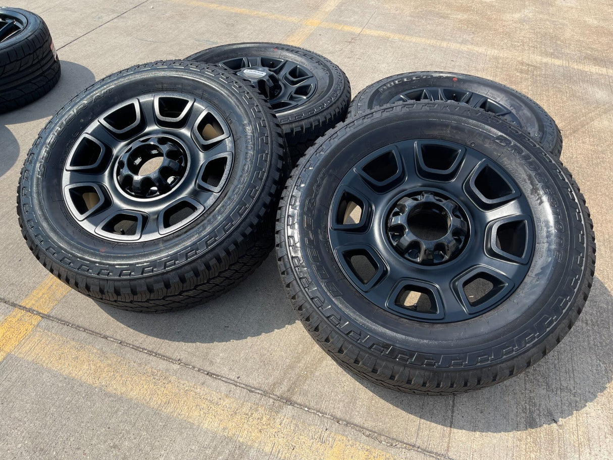 20" Ford F-250 F-350 OEM Lariat Platinum wheels rims 10486 tires 2025 2026 NEW Texas Truck Tire