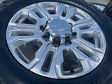 20" GMC Sierra Denali 2500 3500 OEM 5957 wheels rims 2024 2025 NEW BFG KO2 Texas Truck Tire