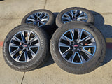 20" Chevy Tahoe Silverado OEM 5919 wheels rims GMC Yukon tires GOODYEAR Texas Truck Tire