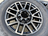 20" Ford F-250 F-350 LARIAT TREMOR OEM 10201 10104 rims wheels GOODYEAR A/T NEW Texas Truck Tire