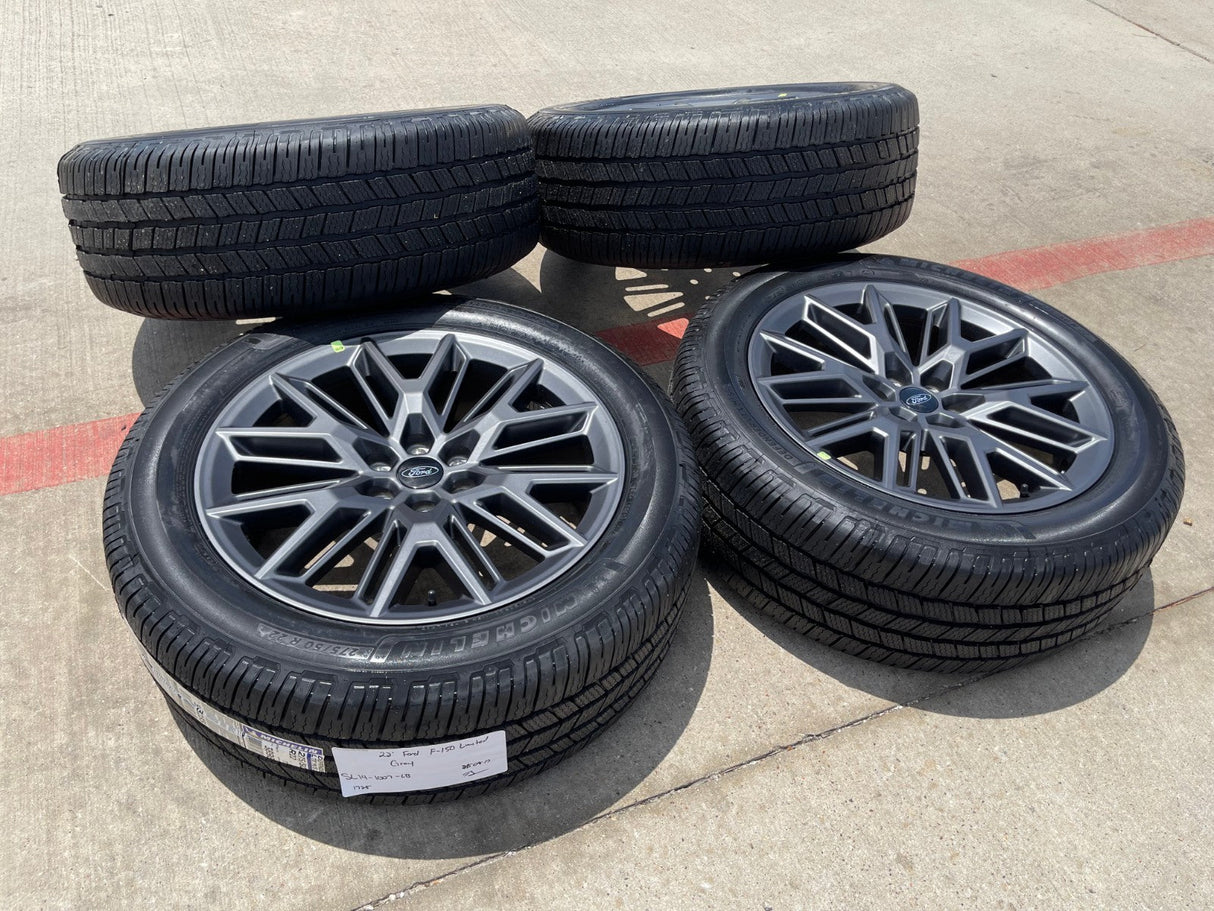 22" Ford F-150 LIMITED Plus OEM 94221 rims wheels Expedition 2024 2025 2026 NEW Texas Truck Tire