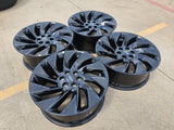22" Lincoln Navigator OEM rims wheels BLACK LABEL 2024 2025 2026 NEW Texas Truck Tire