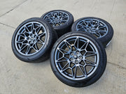 19" Ford Mustang GT Track Pack OEM 10600 10603 wheels rims 2025 2026 2027 NEW Texas Truck Tire