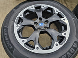 17" Subaru XV Crosstrek OEM 68900 wheels rims tires 2022 2023 2024 2025 Texas Truck Tire
