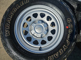 17" Chevy Colorado OEM wheels rims Silverado 8130 Canyon 2025 2026 NEW GOODYEAR Texas Truck Tire