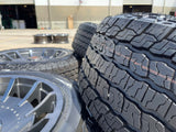 22" 22x10 Chevy Silverado Tahoe Suburban HARLEY DAVIDSON OEM wheels rims NEW 35" Texas Truck Tire