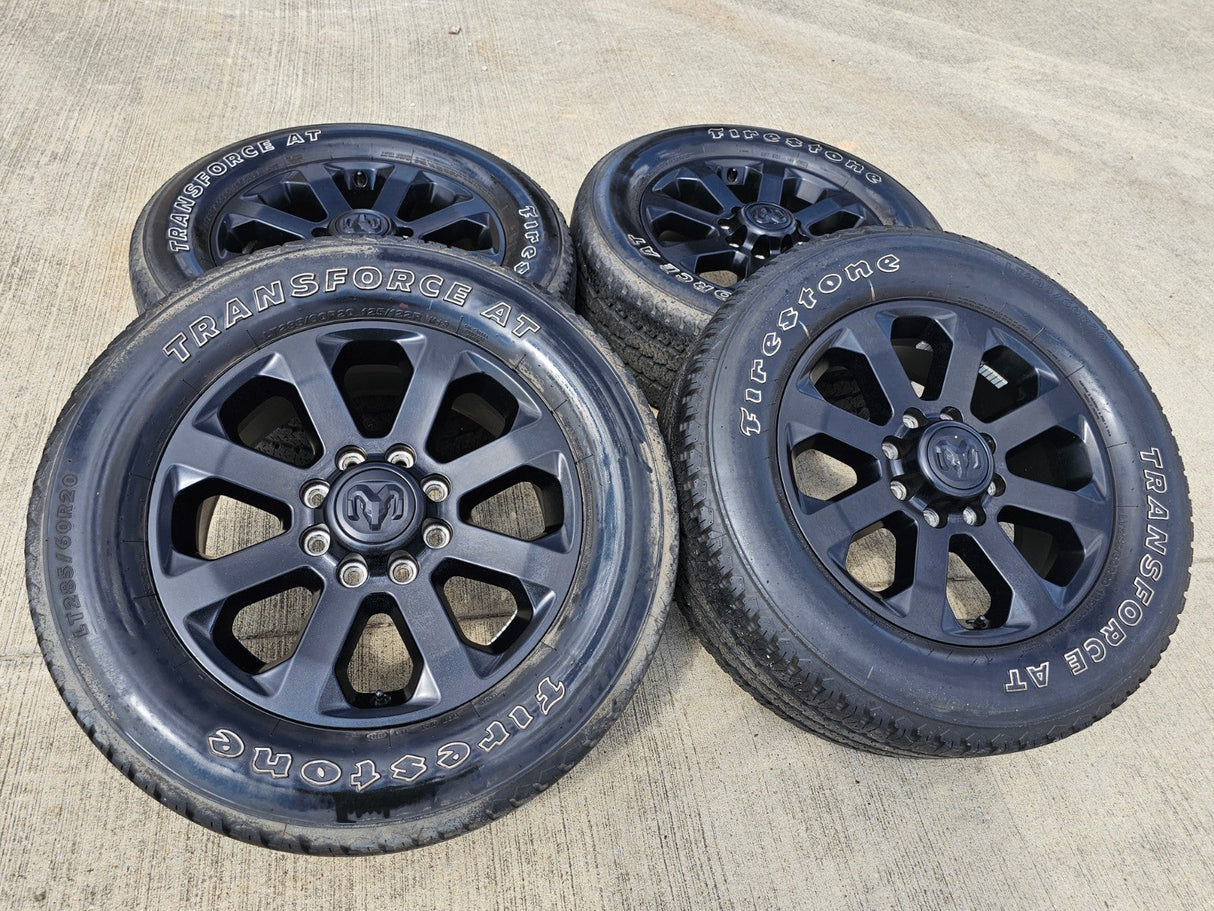 20" Dodge Ram 2500 3500 LARAMIE OEM 2700 wheels rims 2022 2023 2024 2025 2026 Texas Truck Tire