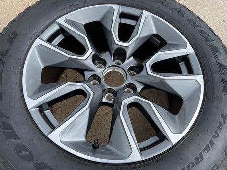 20" Chevy Silverado 1500 Tahoe Suburban OEM 5915 5916 wheel rim tire spare Texas Truck Tire