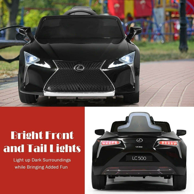 12V Children's Ride-On Lexus LC500 Licensed Remote Control Electric Car