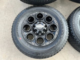 20" Ford F-250 F-350 OEM black TREMOR wheels rims 10484 10299 tires NEW Texas Truck Tire