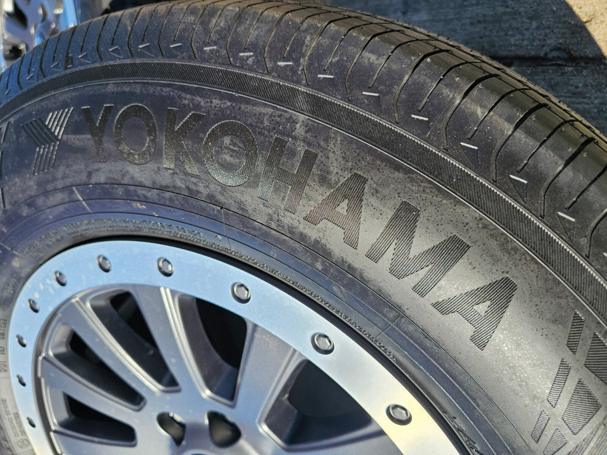 (5) 18" INEOS Grenadier OEM wheels rims tires beadlock 2023 2024 2025 2026 NEW Texas Truck Tire