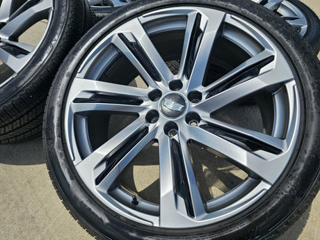 24" Cadillac Escalade V OEM wheels rims tires 2023 2024 2025 2026 2027 NEW Texas Truck Tire