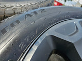 20" Dodge Ram 1500 OEM Laramie Black 2680 wheels rims tires HANKOOK A/T2 NEW Texas Truck Tire