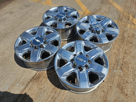 20" Chevy Silverado High Country 2500 3500 OEM 5962 wheels rims 2023 2024 2025 Texas Truck Tire