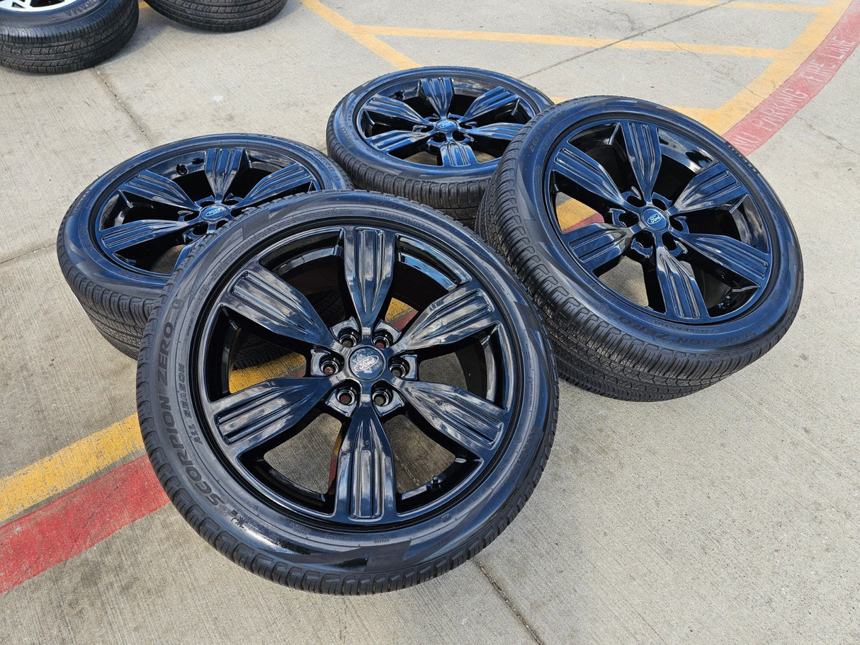 22" Ford F-150 LIMITED OEM rims wheels 10442 Expedition 2023 2024 2025 2026 NEW Texas Truck Tire